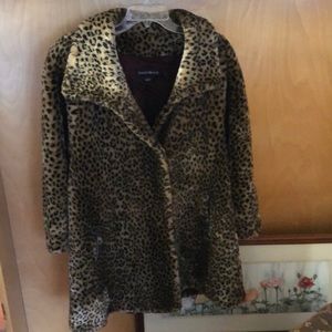 Vintage Donnybrook Faux Leopard Fur - Small